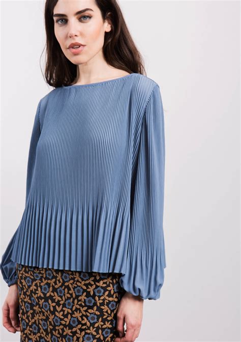 blouse pleated|Pleated blouse + FREE SHIPPING